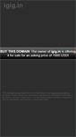 Mobile Screenshot of igig.in