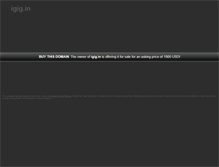 Tablet Screenshot of igig.in